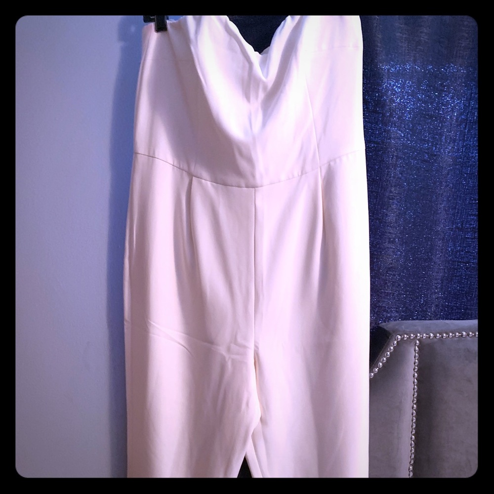 Strapless jumpsuit